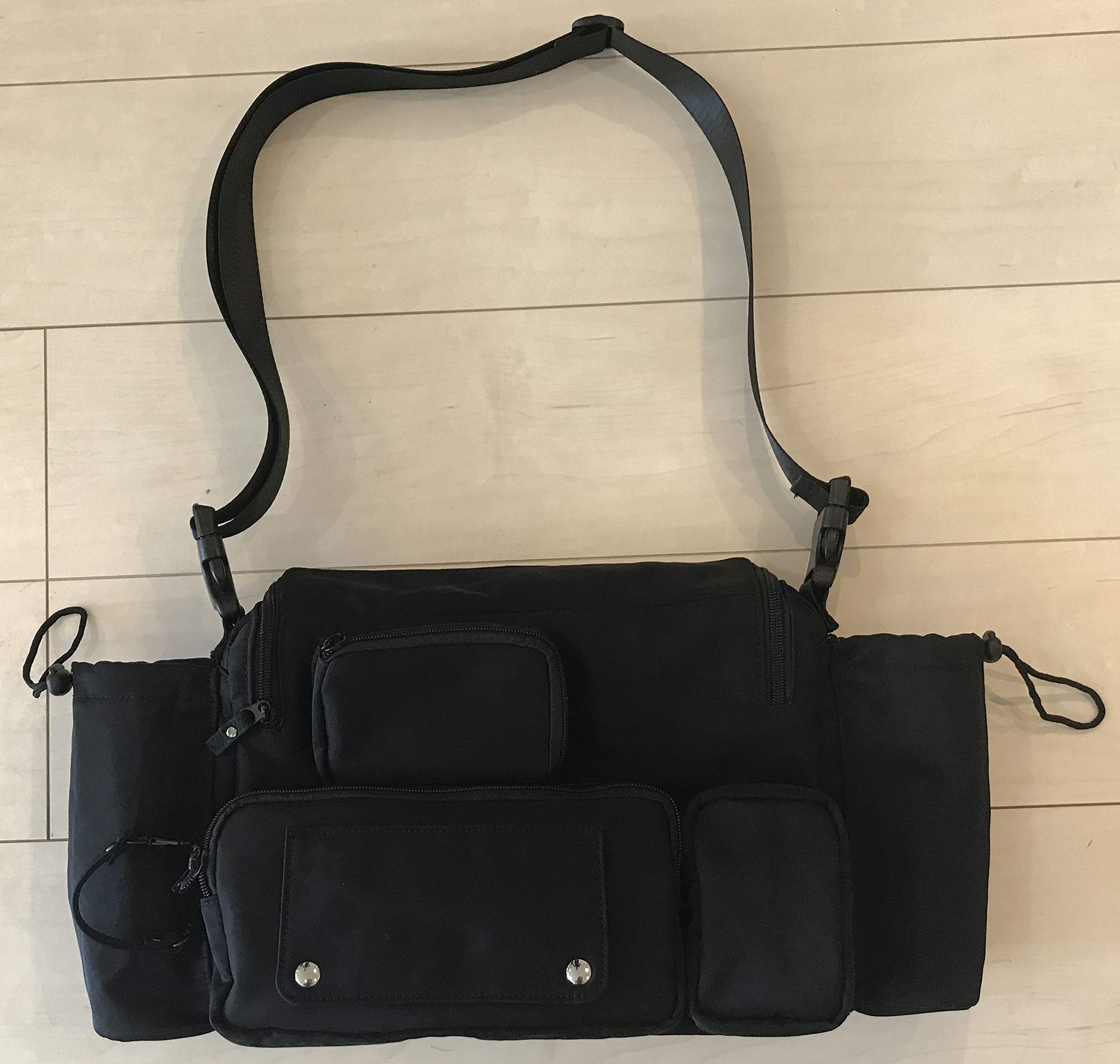 ゼロファイブ（Zerofive） 多機能バッグ 大容量 軽量 ウエスト ショルダー 2WAY ブラック |b04 Amazon.co.jp: ゼロファイブ 多機能バッグ 大容量 軽量 ウエスト